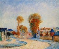 Sisley, Alfred - The First Hoarfrost